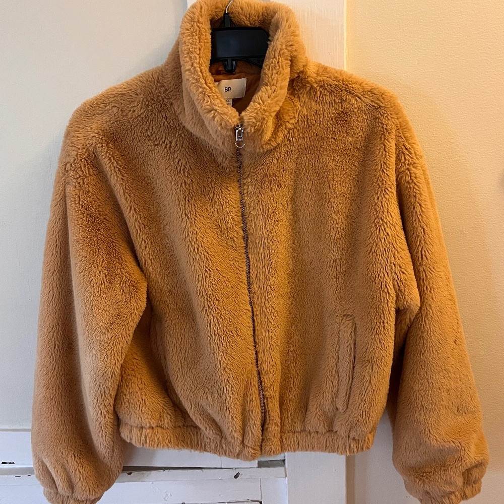 BP 🧸 Teddy Bear Sherpa Zip Up Sz XS